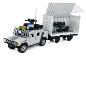 xe cảnh sát _ container